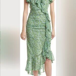 ASTR the Label Vilma Midi floral Dress Medium